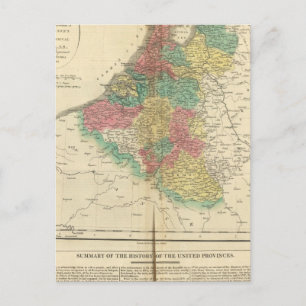 Carte Pays-Bas, BReligium Atlas