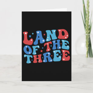 Carte Pays Des Trois 4 Juillet Anniversaire Fête Nationa