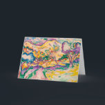 Carte Paysage à La Ciotat | Georges Braque |<br><div class="desc">Paysage à La Ciotat est un tableau de Georges Braque de 1906.</div>