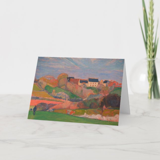 Carte Paysage au Pouldu : Vide (Devant)