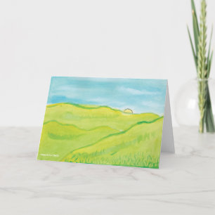 Carte Paysage calme - KidsArt pour CHOC