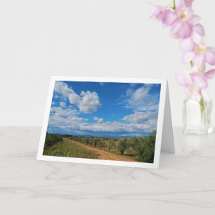 Carte Paysage Ciel Chemin du Verger