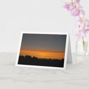 Carte Paysage Ciel Silhouette