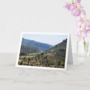 Carte Paysage de Domeño Viejo à Valence, Espagne