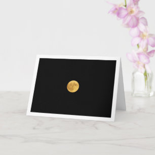 Carte Paysage de pleine lune