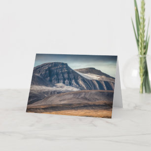 Carte Paysage de Spitsbergen Svalbard