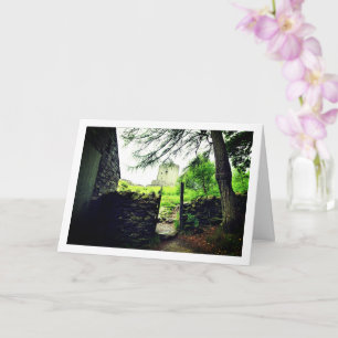 Carte Paysage du château de Dolbadarn, Galles du Nord