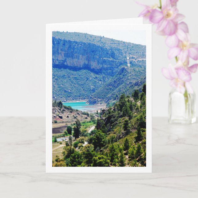 Carte Paysage du réservoir de Loriguilla, Domeño Viejo (Orchidée)