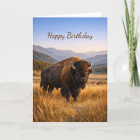 Paysage faunique Anniversaire du bison d'Amérique