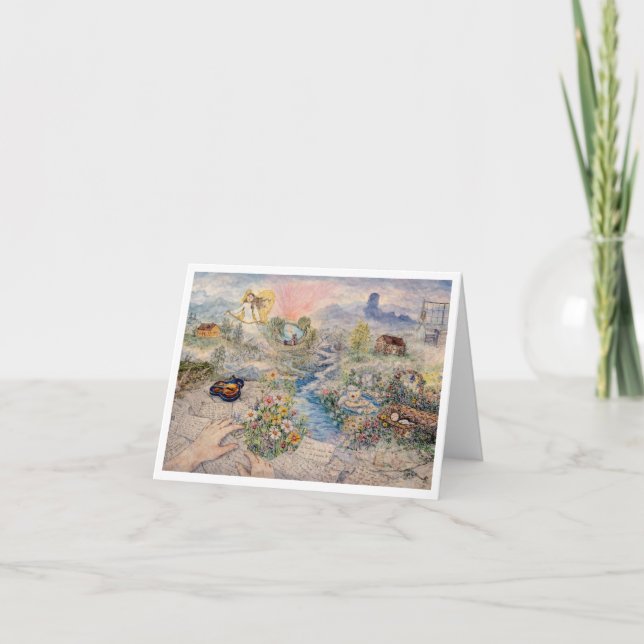 Carte Paysage Imaginaire (Devant)