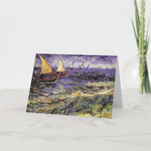 Carte Paysage marin aux Saintes Maries par Vincent van G