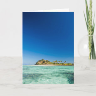 Carte Paysage marin du Lagon Bleu, Fidji