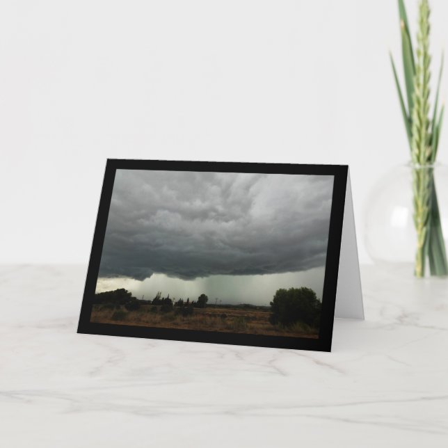Carte Paysage Nuage Orageux (Devant)