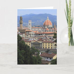Carte Paysage urbain de Florence