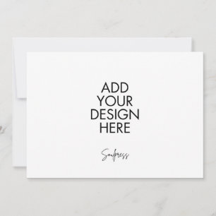 Carte paysagère personnalisée de 7 x 5 pouces