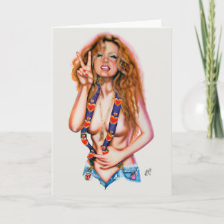 Carte Peace of Heaven par Elizabeth Austin Greeting Card