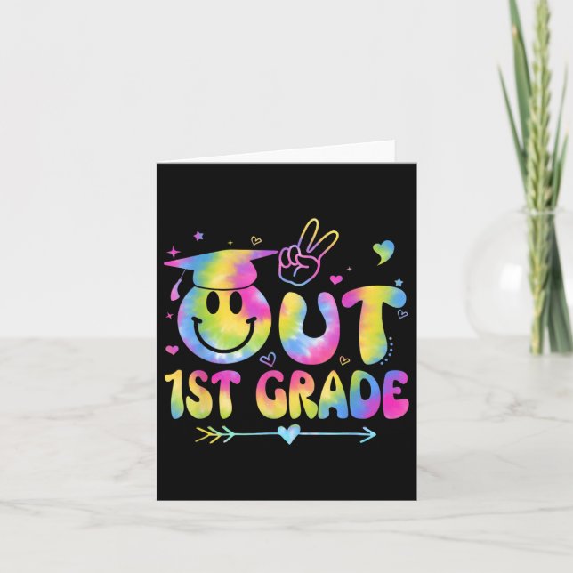 Carte Peace Out 3e grade Cl De 2025 Adieu Graduation (Devant)