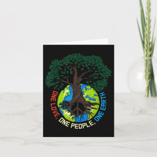 Carte Peace Tree Love - Protection De l'environnement Ea