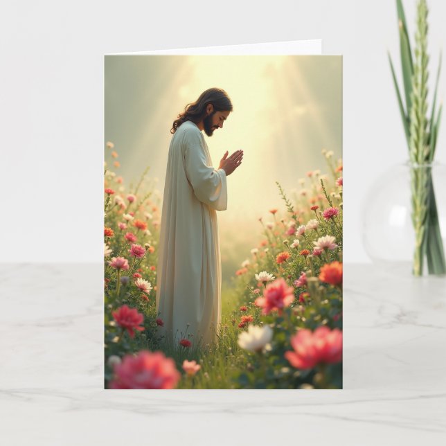 Carte Peaceful Reflection Scene Card (Devant)