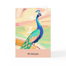 peacock message happy birthday