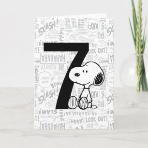 Carte PEANUTS Snoopy Joyeux anniversaire