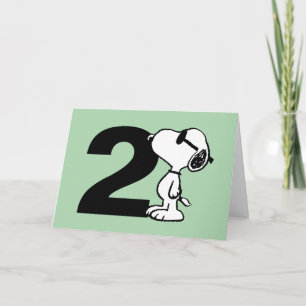 Carte PEANUTS Snoopy Joyeux anniversaire