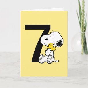 Carte PEANUTS Snoopy Joyeux anniversaire