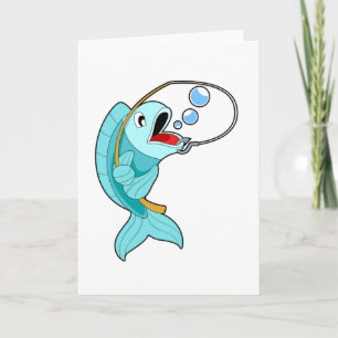 Carte Pêche à la canne à pêche