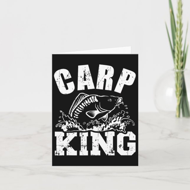 Carte Pêche à la carpe (Devant)