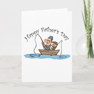 Carte "Pêche à la Fête des pères"