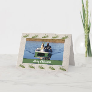 Carte Pêche à la mouche de Noël