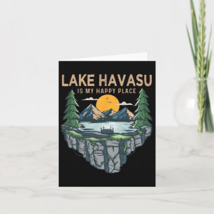 Carte Pêche Camping - My Happy Place Lake Hava