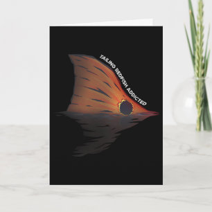 Carte Pêche de la barbue rouge en queue de pêche drôle p