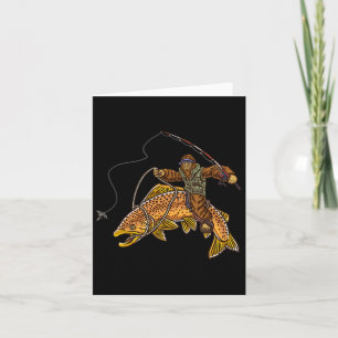 Carte Pêche de la truite Brown Pêche de la truite Bigfoo