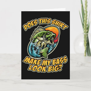 Carte Pêche Drôle Est-ce que ce T-shirt fait ressembler