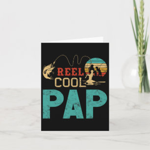 Carte Pêche Papa Super Cadeau de la Fête des Pères pour