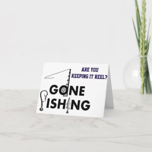 Carte PÊCHEUR **40e ANNIVERSAIRE** LE MAINTENANT REEL