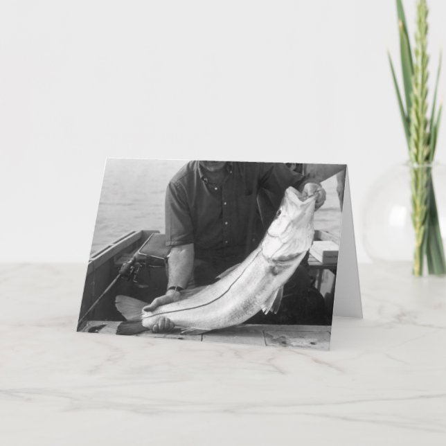 Carte Pêcheur à  la ligne avec Snook, Marco Island, la (Devant)