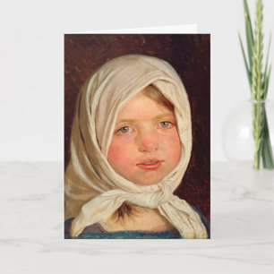 Carte Peder Severin Kroyer - Petite fille de Hornbaek