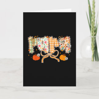 Carte Peds Crew Nurse Fall Heart Pediatric Pumpkin Thank