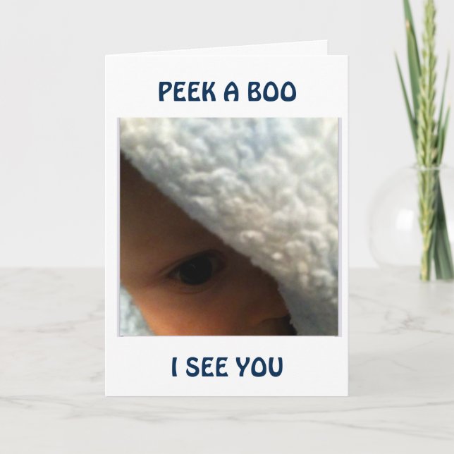 CARTE PEEK A BOO ET HEUREUX ANNIVERSAIRE AUSSI (Devant)