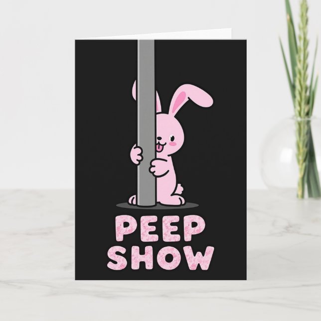 Carte Peek A Boo Funny Friend Card (Devant)