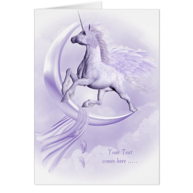 carte Pegasus volant (Devant)