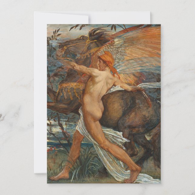 Carte Pegasus | Walter Crane (Devant)