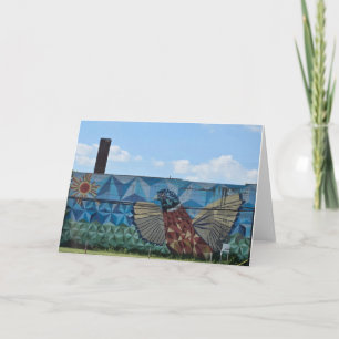 Carte Peigeon mural - Detroit, Michigan