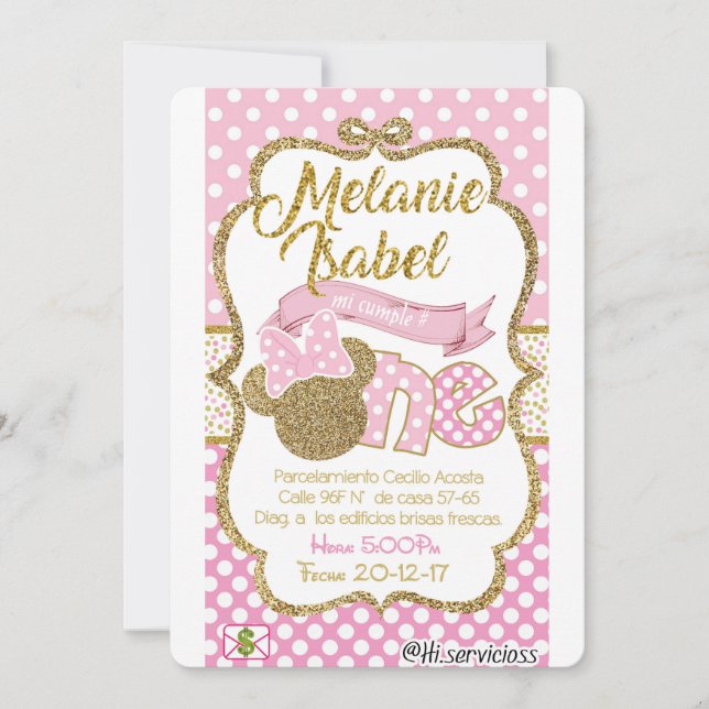 carte peignez en miniature dorade (Devant)