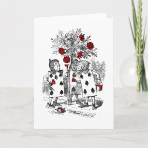 Carte Peindre le rouge Rose