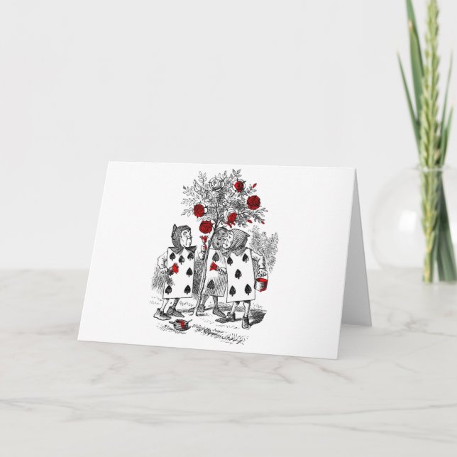 Carte Peindre le rouge Rose (Devant)