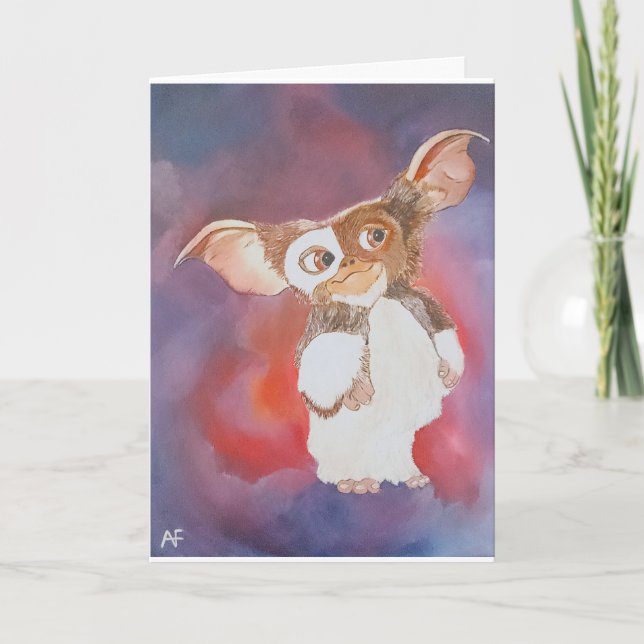 Carte Peinture de créature orientale par Alfred Fox (Devant)