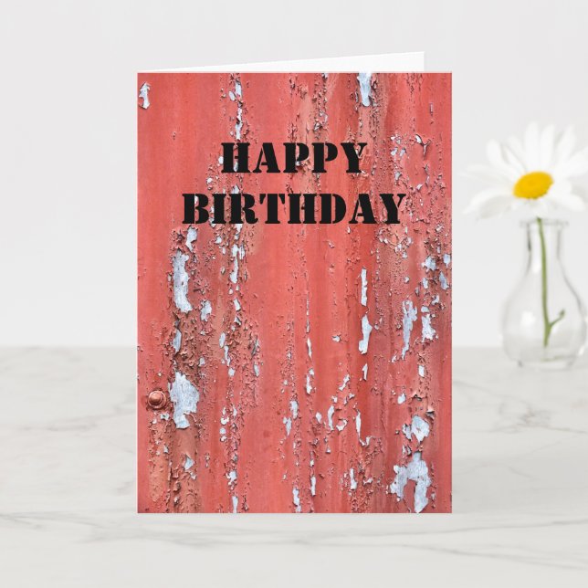 CARTE PEINTURE DE PEELING (Petite plante)